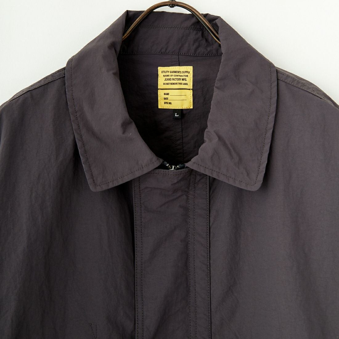 Jeans Factory Clothes [ジーンズファクトリークローズ] ウォッシャブルナイロンショートM-51ジャケット [JFC-251-013] BLACK