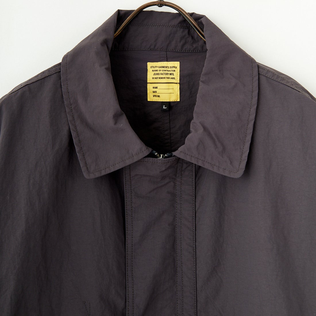 Jeans Factory Clothes [ジーンズファクトリークローズ] ウォッシャブルナイロンショートM-51ジャケット [JFC-251-013] BLACK