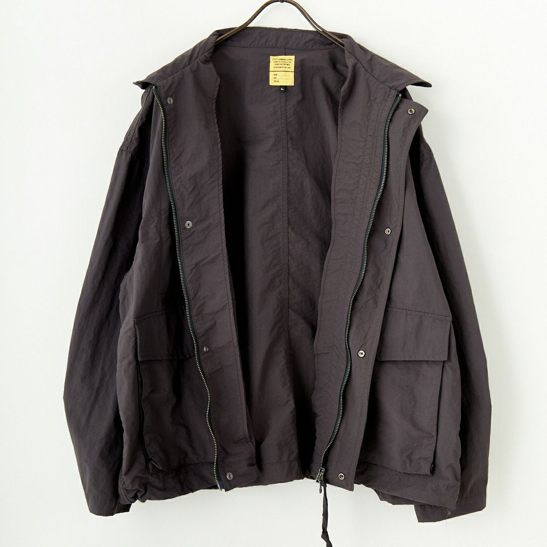 Jeans Factory Clothes [ジーンズファクトリークローズ] ウォッシャブルナイロンショートM-51ジャケット [JFC-251-013] BLACK