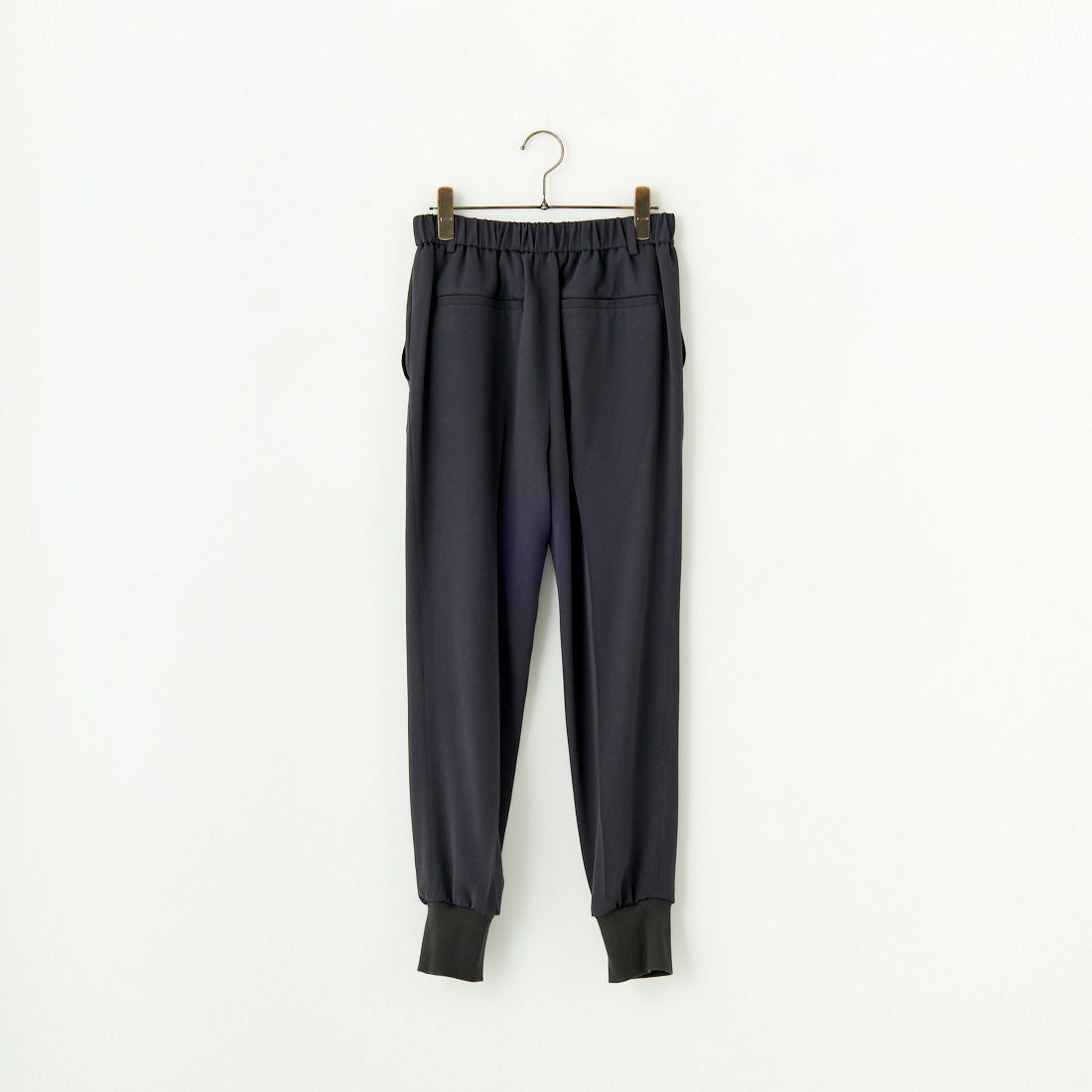 Jeans Factory Clothes [ジーンズファクトリークローズ] バックサテンジョーゼットジョガーパンツ [U-2490] 042 ｽﾐｸﾛ