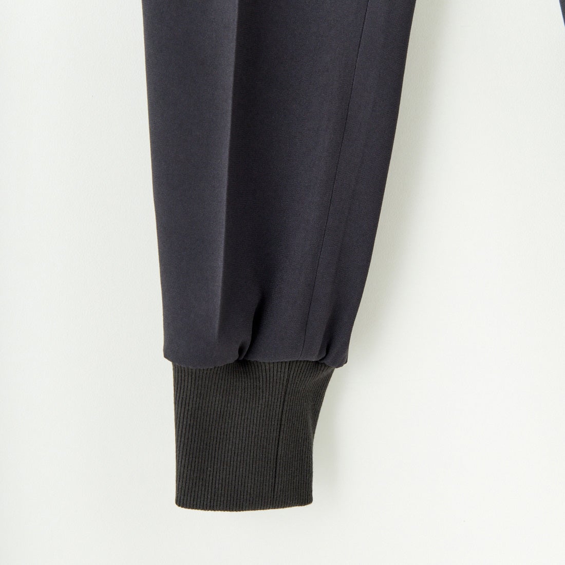 Jeans Factory Clothes [ジーンズファクトリークローズ] バックサテンジョーゼットジョガーパンツ [U-2490] 042 ｽﾐｸﾛ