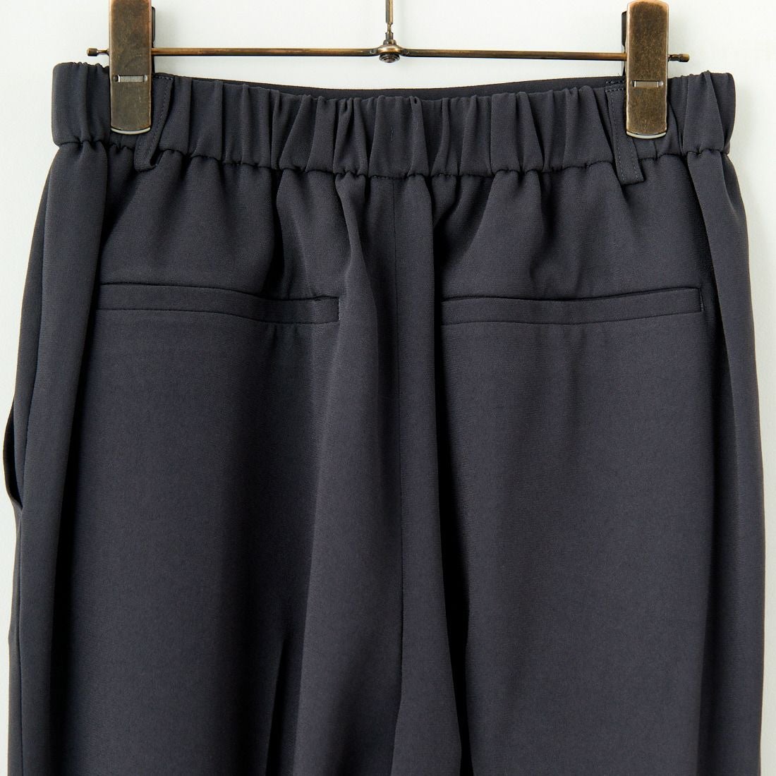 Jeans Factory Clothes [ジーンズファクトリークローズ] バックサテンジョーゼットジョガーパンツ [U-2490] 042 ｽﾐｸﾛ