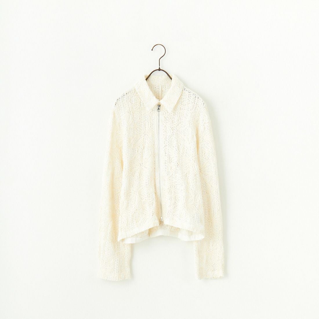 CLOCHE [クロシェ] コード刺繍レースブルゾン [51285558] ｱｲﾎﾞﾘｰ