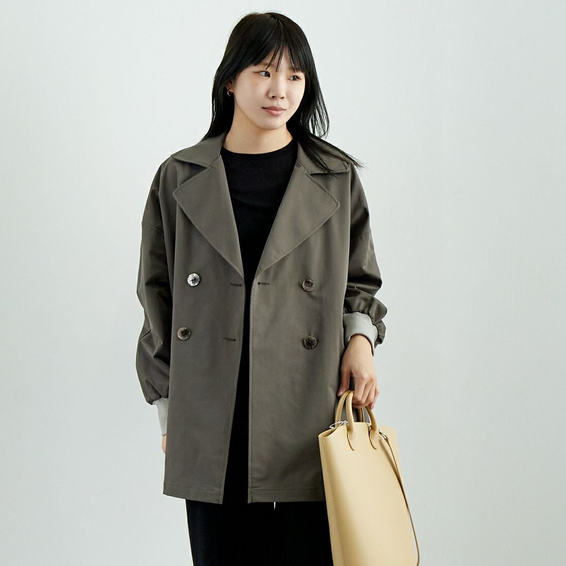 ﾁｬｺｰﾙ&&モデル身長：167cm 着用サイズ：F&&