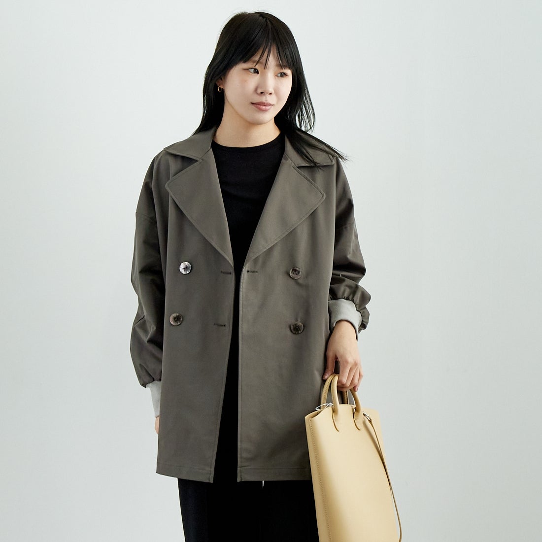 ﾁｬｺｰﾙ&&モデル身長：167cm 着用サイズ：F&&