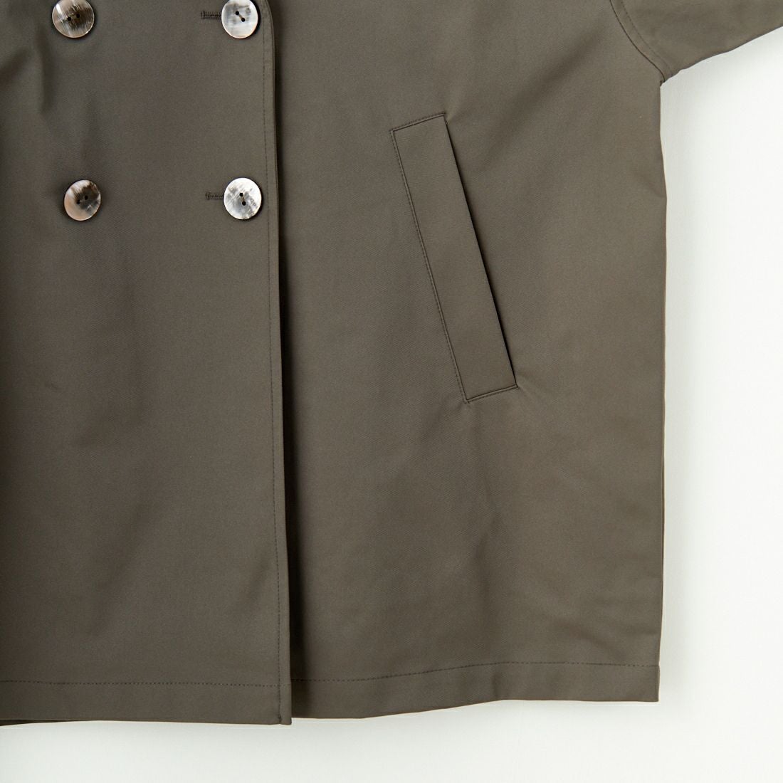 Jf Ready Made [ジェイエフレディメイド] エステルリブヨークトレンチコート [4125101] ﾁｬｺｰﾙ