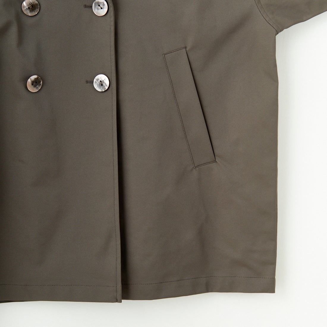 Jf Ready Made [ジェイエフレディメイド] エステルリブヨークトレンチコート [4125101] ﾁｬｺｰﾙ