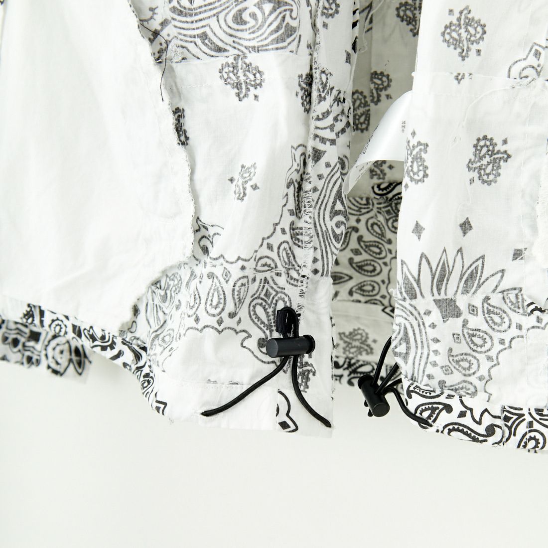 HELLO CALIF [ハローカリフ] HAV-A-HANK パッチワークフーディ [651007] WHITE