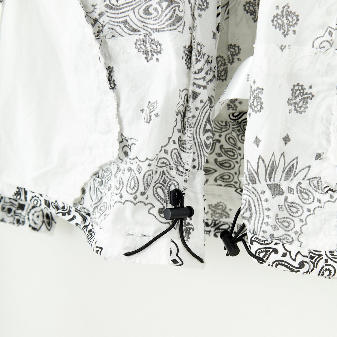 HELLO CALIF [ハローカリフ] HAV-A-HANK パッチワークフーディ [651007] WHITE