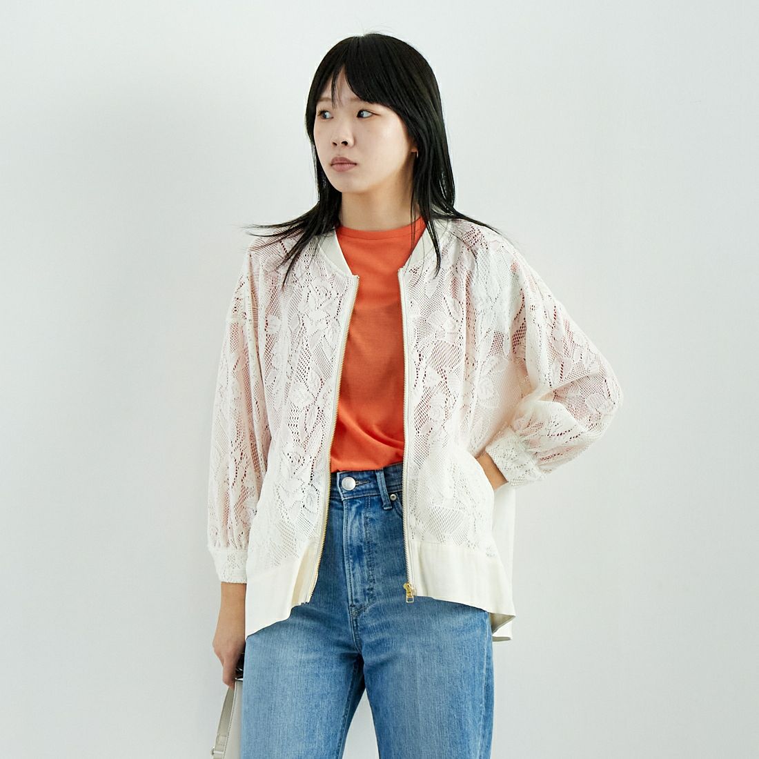 ｱｲﾎﾞﾘｰ&&モデル身長：167cm 着用サイズ：F&&