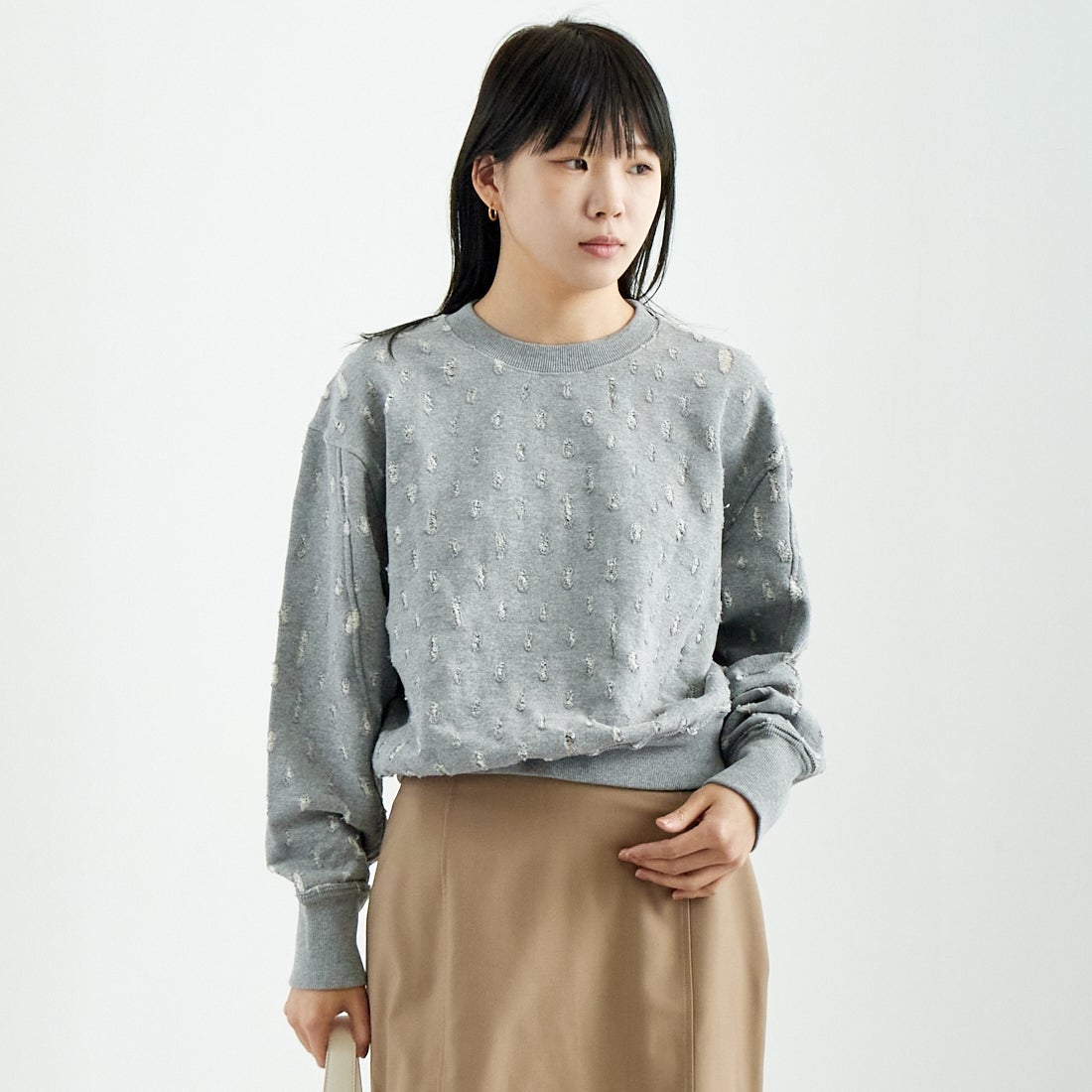 H.GRAY&&モデル身長：167cm 着用サイズ：1&&