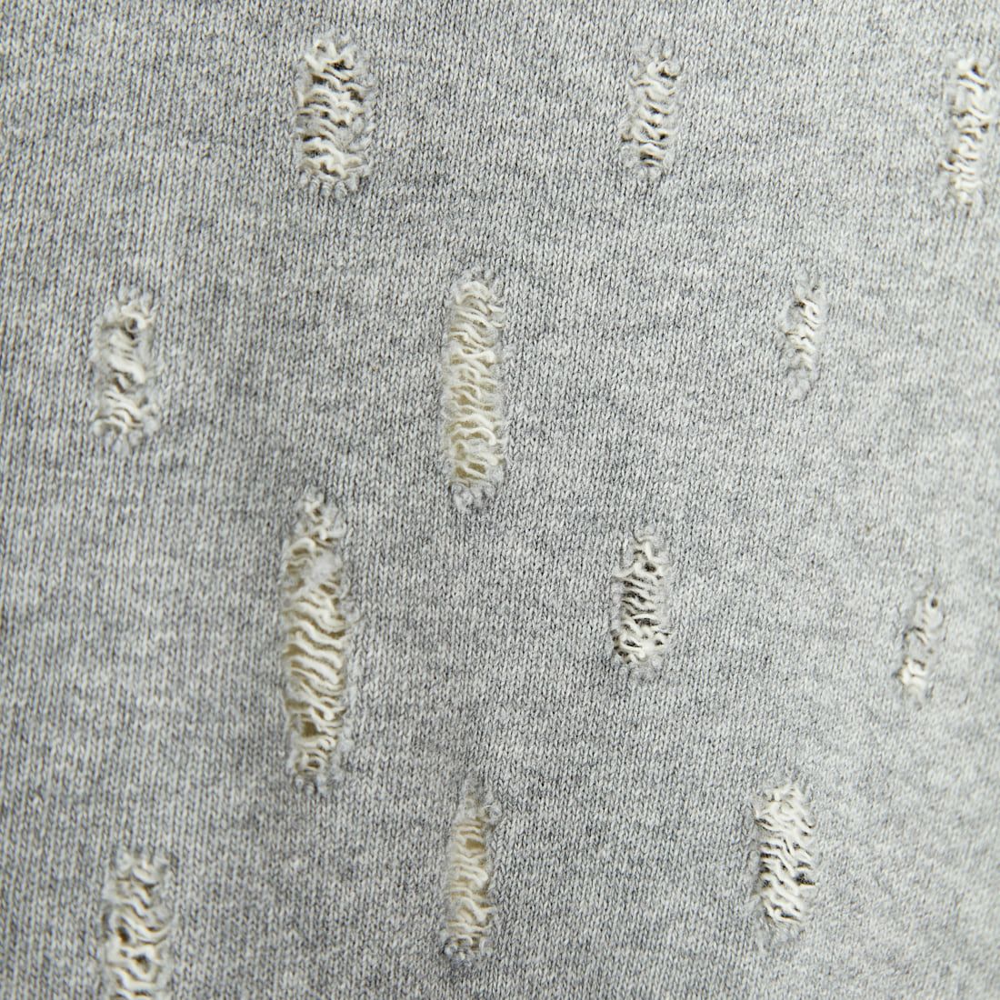 UNFIL [アンフィル] リップドメッシュ コットンテリースウェット [WVSP-UW116] H.GRAY