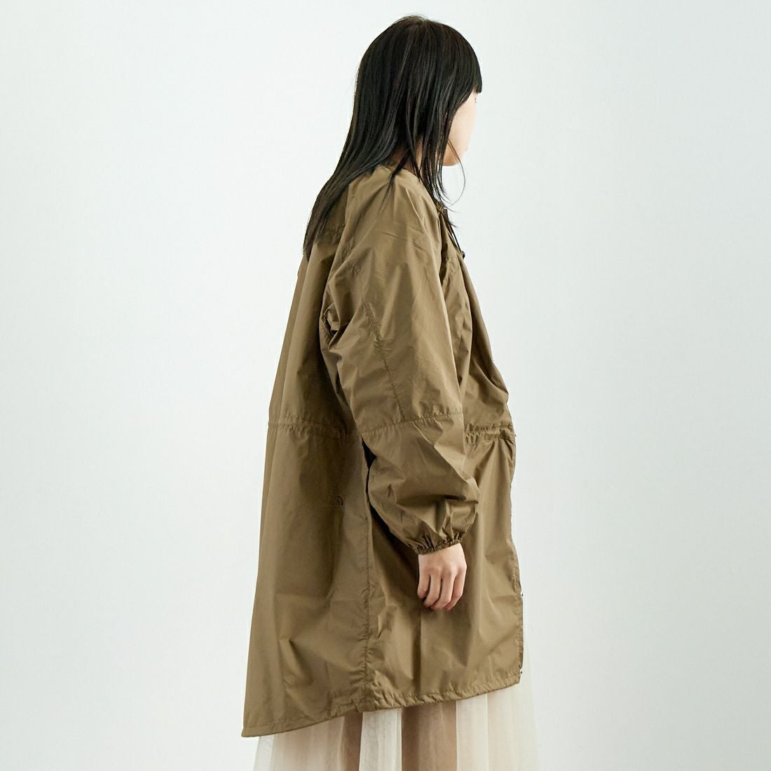 THE NORTH FACE PURPLE LABEL [ザ ノースフェイス パープルレーベル] フィールドシェアードコート [N25SB005] KB KK BEI &&モデル身長：167cm 着用サイズ：WS&&