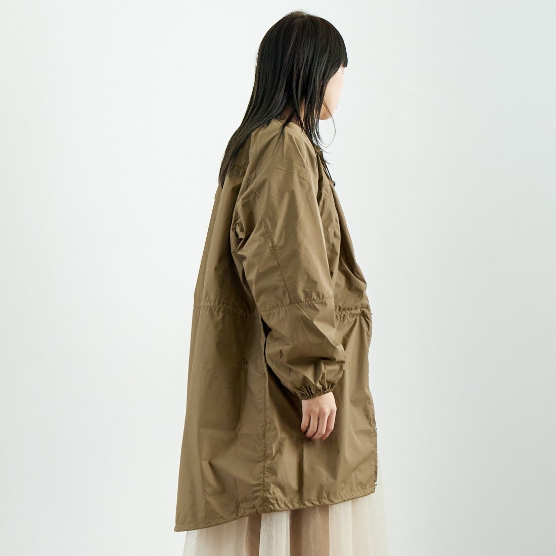 THE NORTH FACE PURPLE LABEL [ザ ノースフェイス パープルレーベル] フィールドシェアードコート [N25SB005] KB KK BEI &&モデル身長：167cm 着用サイズ：WS&&