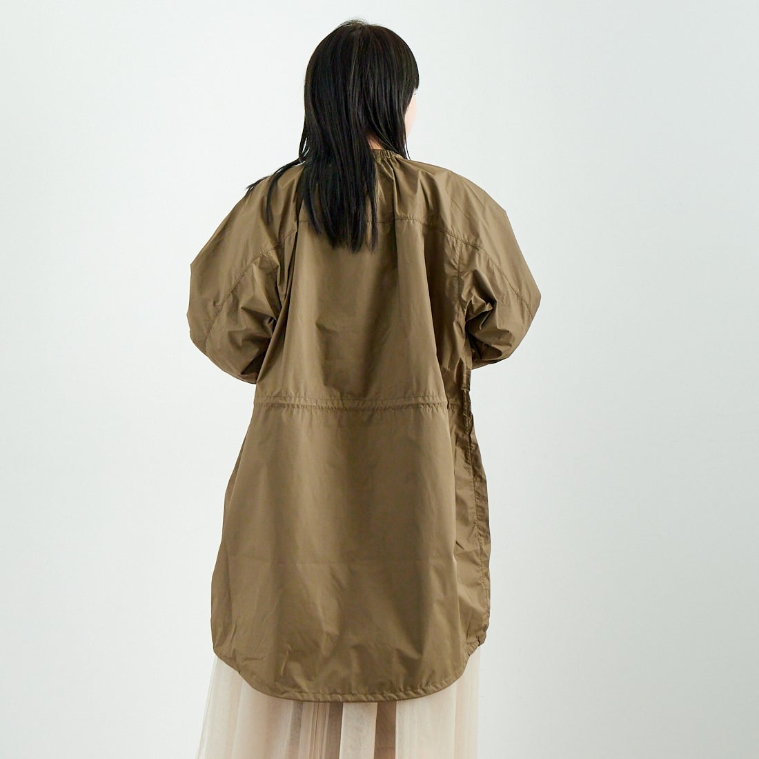 THE NORTH FACE PURPLE LABEL [ザ ノースフェイス パープルレーベル] フィールドシェアードコート [N25SB005] KB KK BEI &&モデル身長：167cm 着用サイズ：WS&&