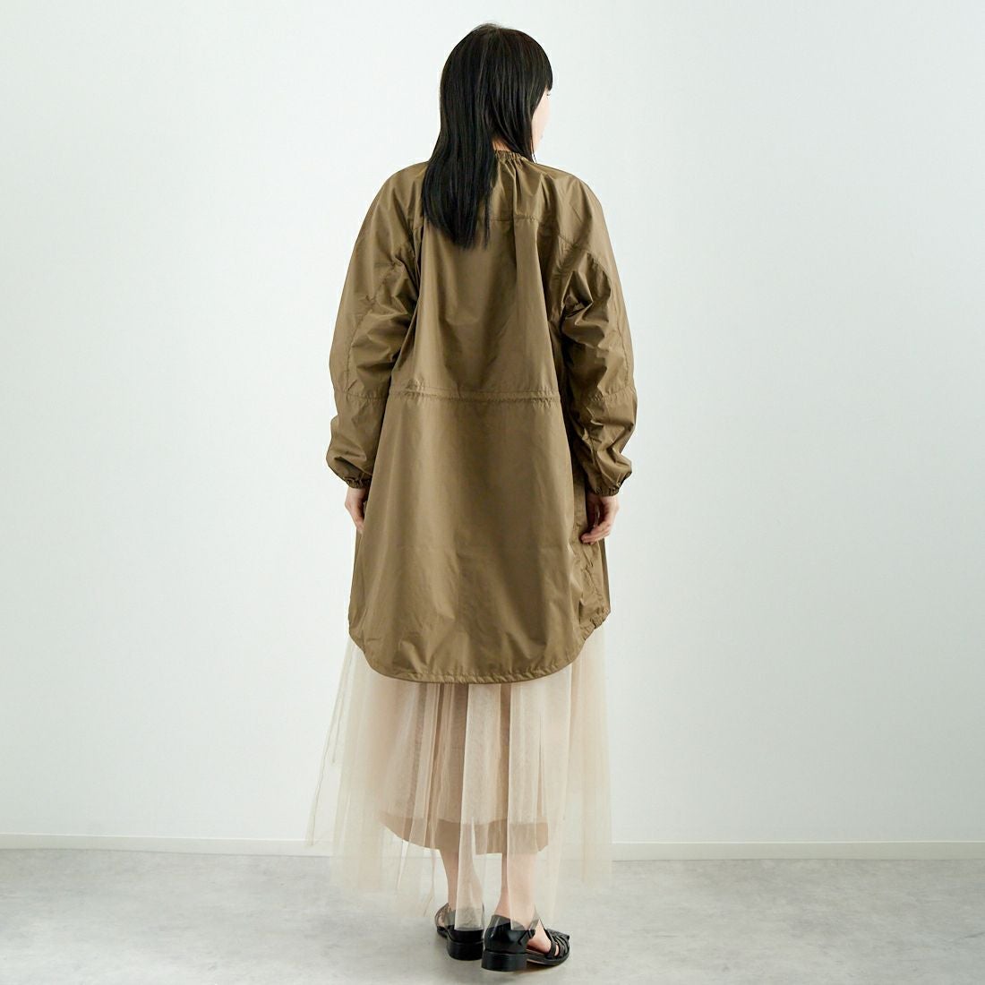 THE NORTH FACE PURPLE LABEL [ザ ノースフェイス パープルレーベル] フィールドシェアードコート [N25SB005] KB KK BEI &&モデル身長：167cm 着用サイズ：WS&&