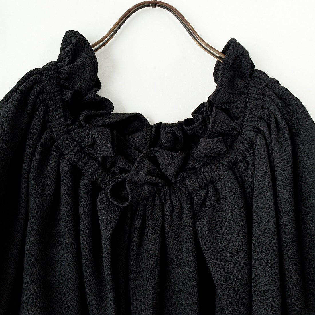 USINE [ユジーヌ] オフショルカットソーワンピース [2510403] BLACK