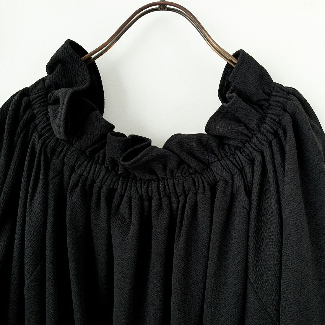 USINE [ユジーヌ] オフショルカットソーワンピース [2510403] BLACK