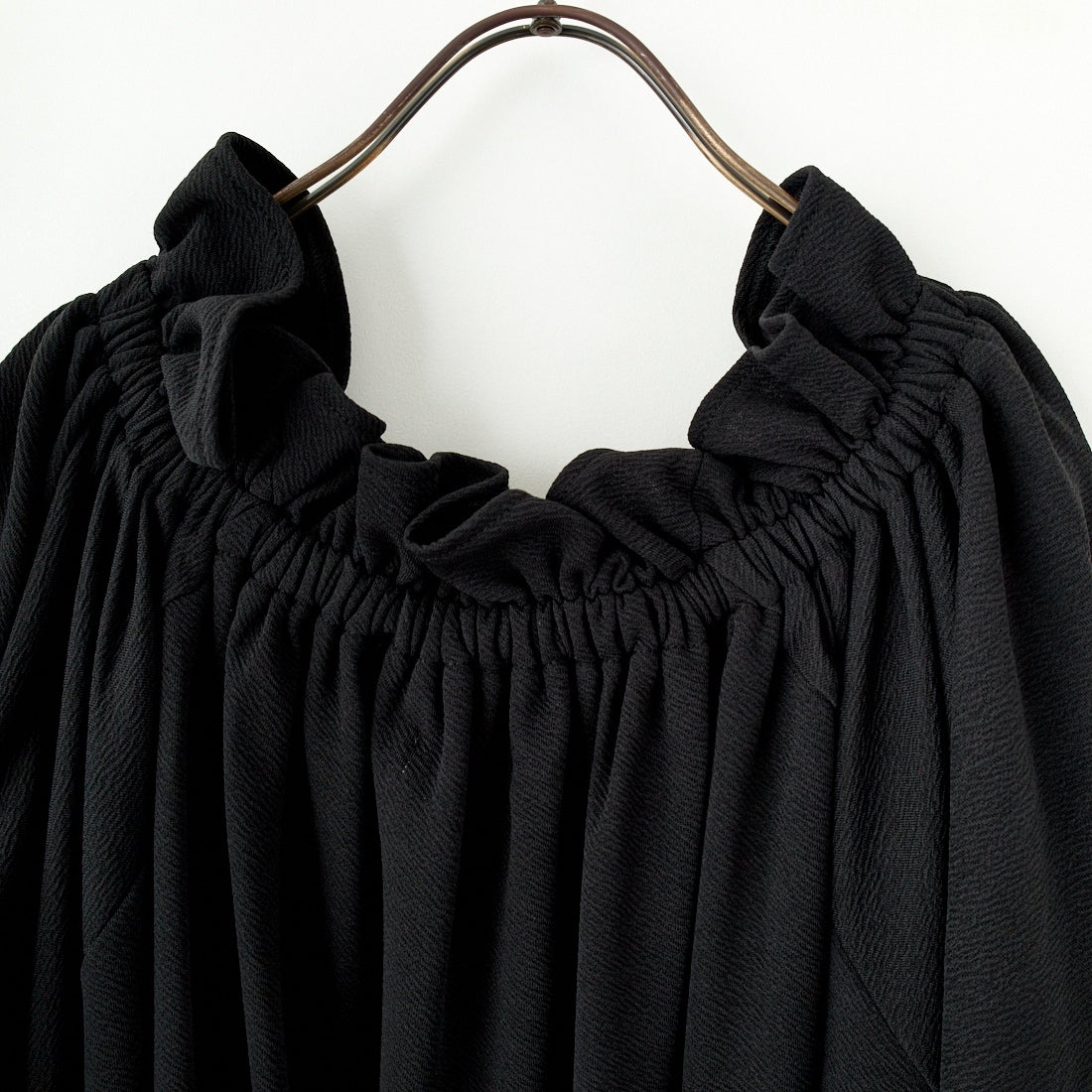 USINE [ユジーヌ] オフショルカットソーワンピース [2510403] BLACK