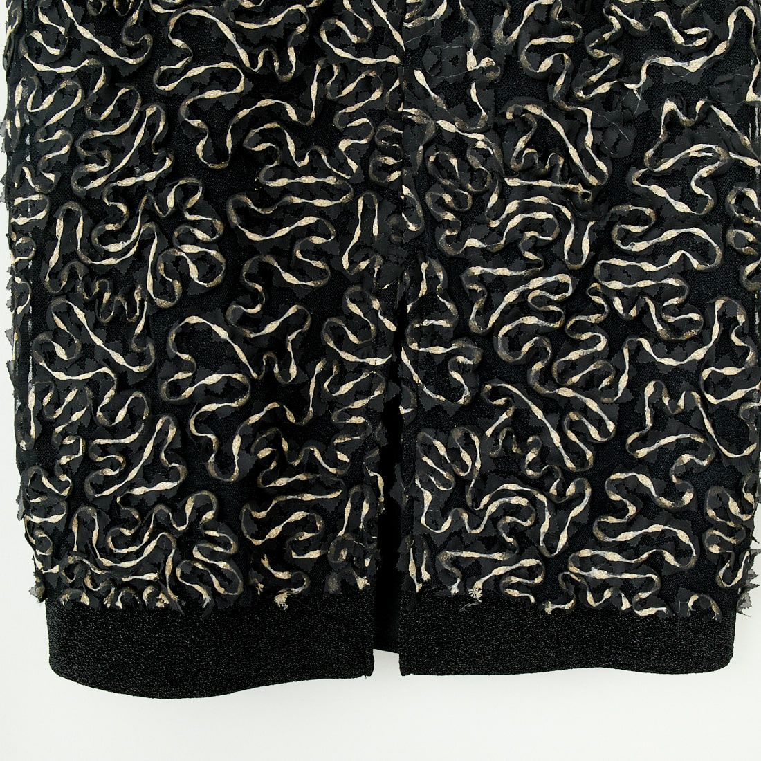 USINE [ユジーヌ] モチーフ柄タイトスカート [2510303] BLACK