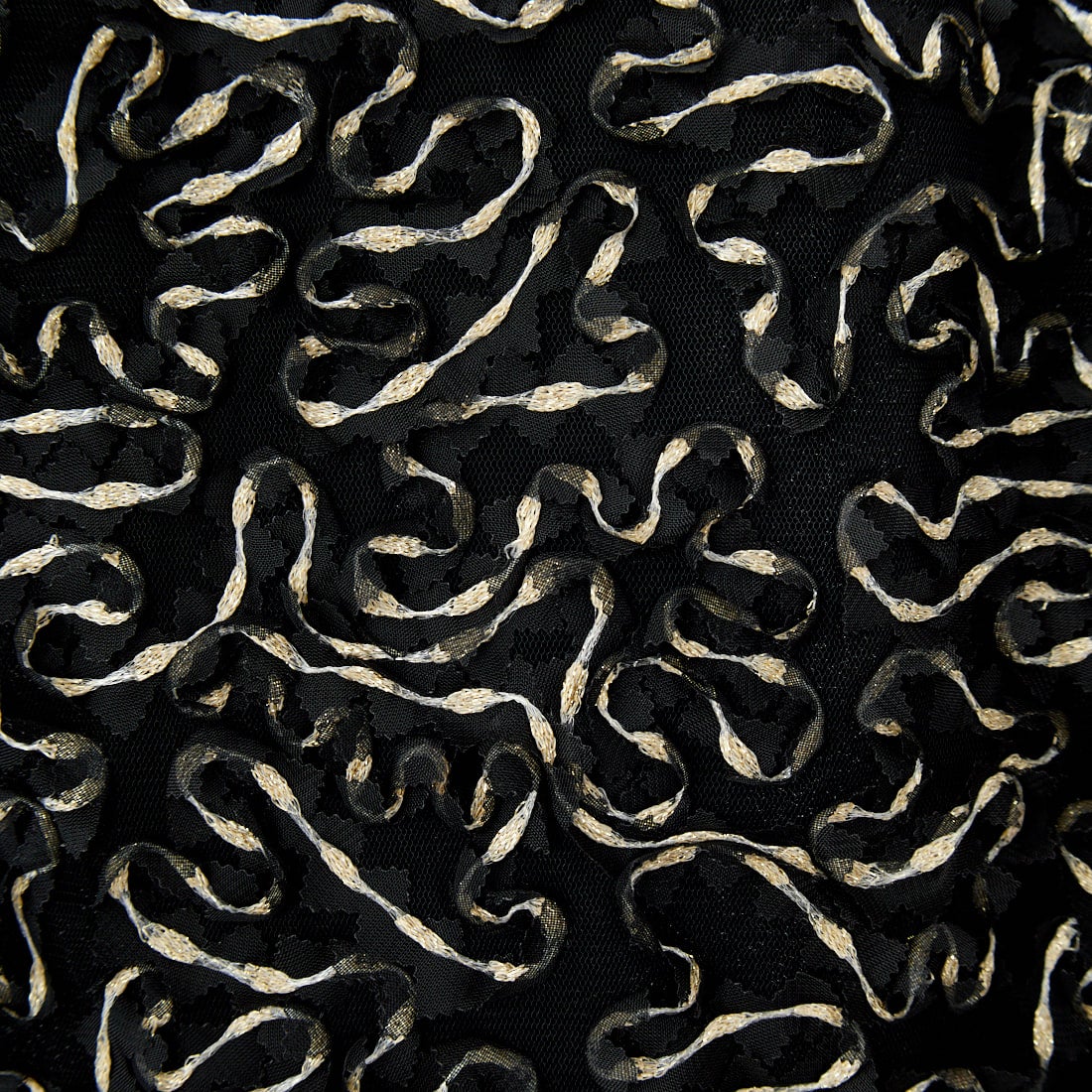 USINE [ユジーヌ] モチーフ柄タイトスカート [2510303] BLACK