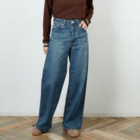 40 MID BLU&&モデル身長：160cm 着用サイズ：S&&