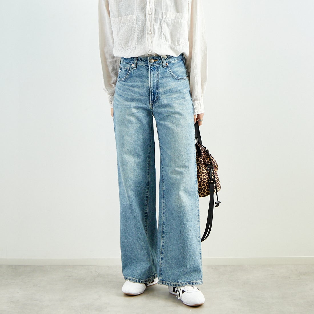 SOMETHING [サムシング] LISA ヴィンテージワイドデニムパンツ [SEA10