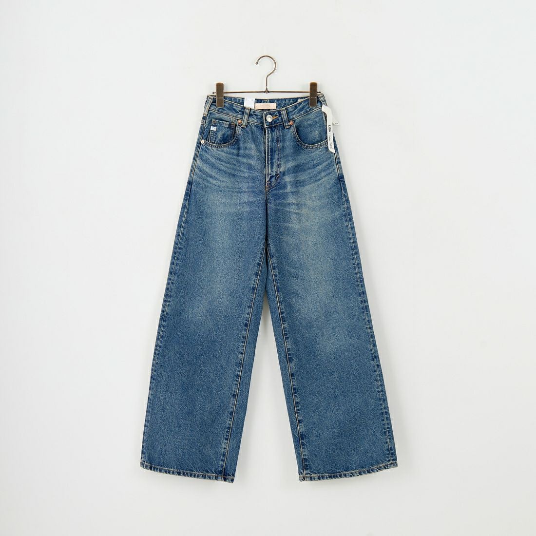 SOMETHING [サムシング] LISA ヴィンテージワイドデニムパンツ [SEA10] 40 MID BLU