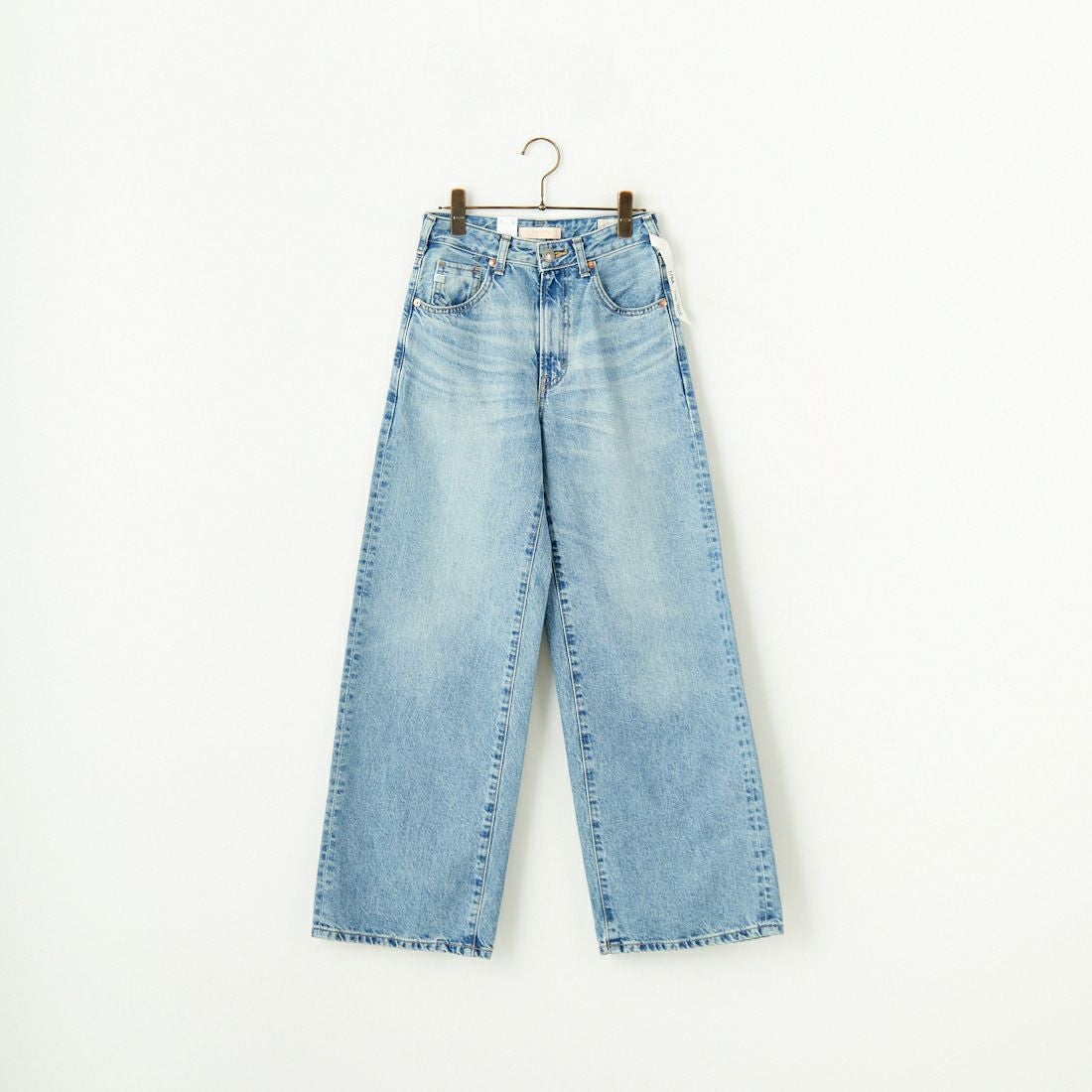 SOMETHING [サムシング] LISA ヴィンテージワイドデニムパンツ [SEA10] 56 L.BLUE