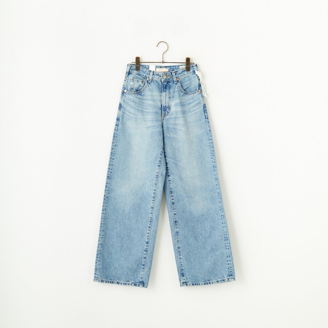 SOMETHING [サムシング] LISA ヴィンテージワイドデニムパンツ [SEA10] 56 L.BLUE