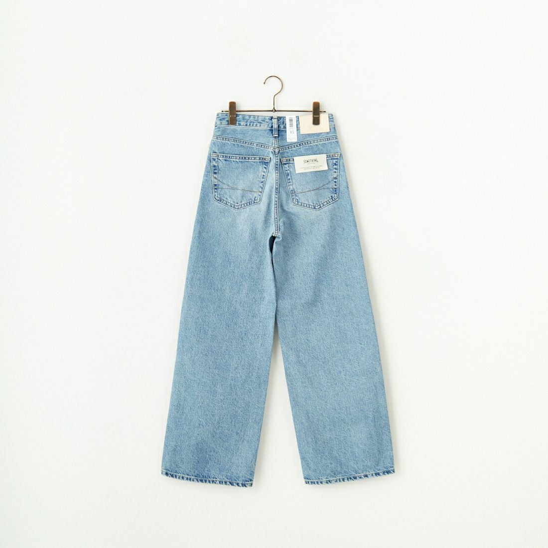 SOMETHING [サムシング] LISA ヴィンテージワイドデニムパンツ [SEA10] 56 L.BLUE