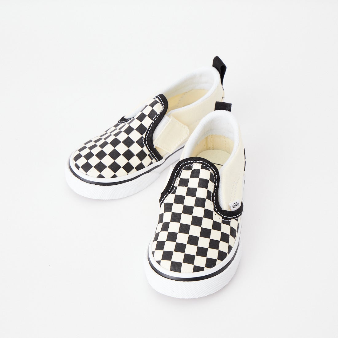 VANS [バンズ] キッズ スリッポン [VN0A34885GX] BLK/WHITE