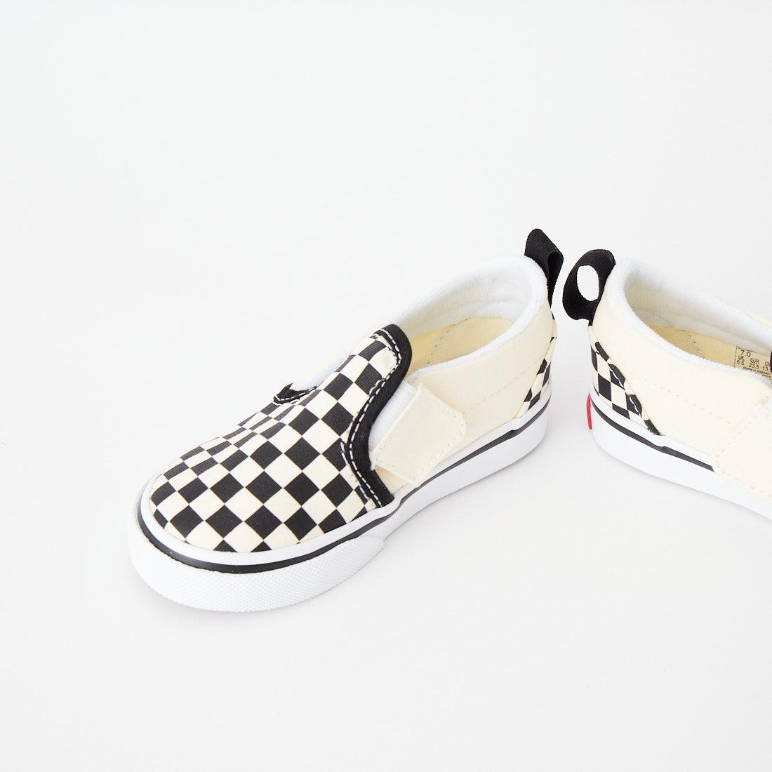 VANS [バンズ] キッズ スリッポン [VN0A34885GX] BLK/WHITE