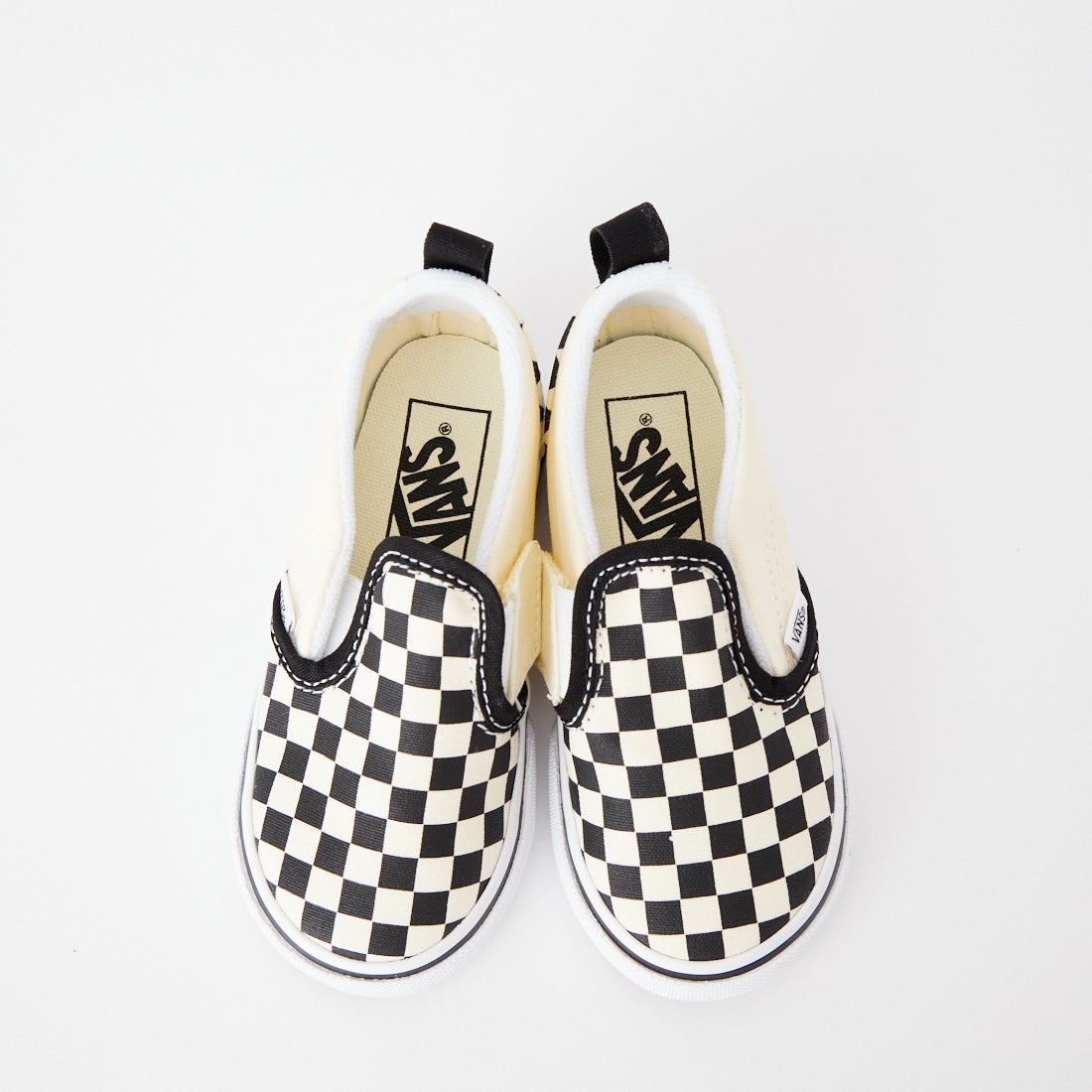 VANS [バンズ] キッズ スリッポン [VN0A34885GX] BLK/WHITE