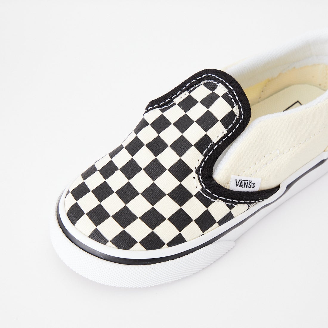 VANS [バンズ] キッズ スリッポン [VN0A34885GX] BLK/WHITE
