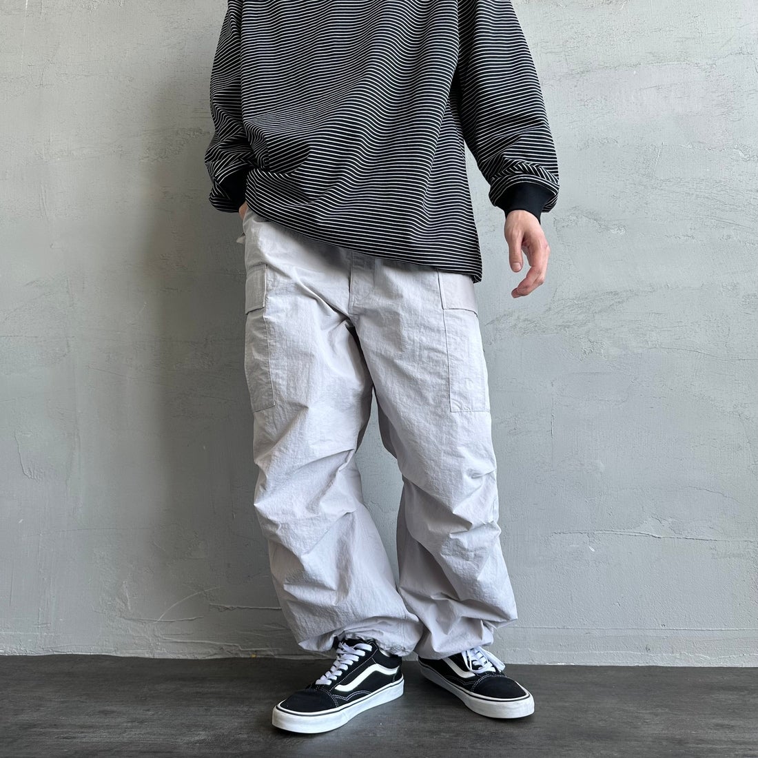 OFF&&モデル身長：168cm 着用サイズ：L&&