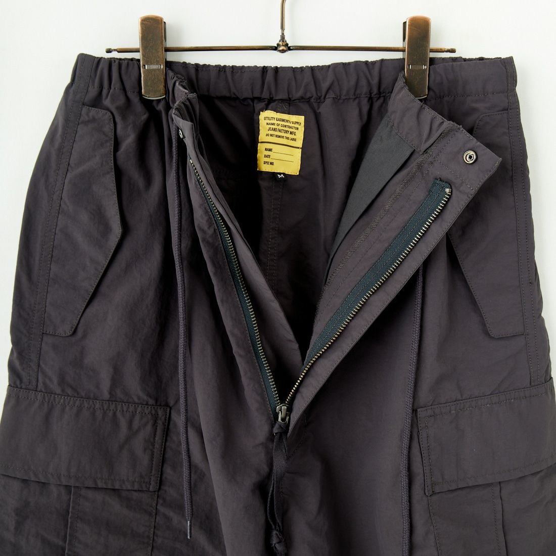 Jeans Factory Clothes [ジーンズファクトリークローズ] ウォッシャブルナイロンM-51カーゴパンツ [JFC-252-014] BLACK
