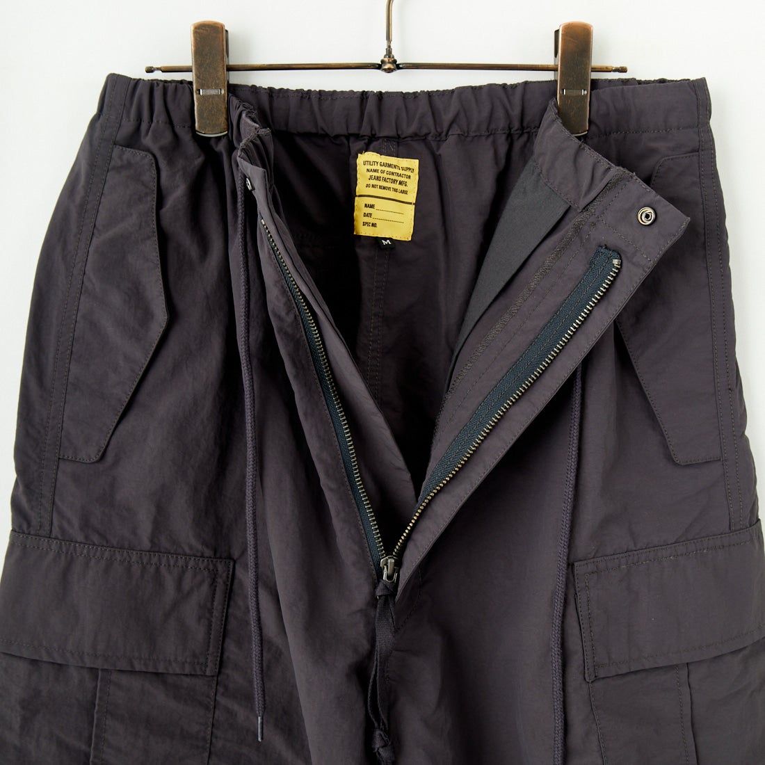 Jeans Factory Clothes [ジーンズファクトリークローズ] ウォッシャブルナイロンM-51カーゴパンツ [JFC-252-014] BLACK
