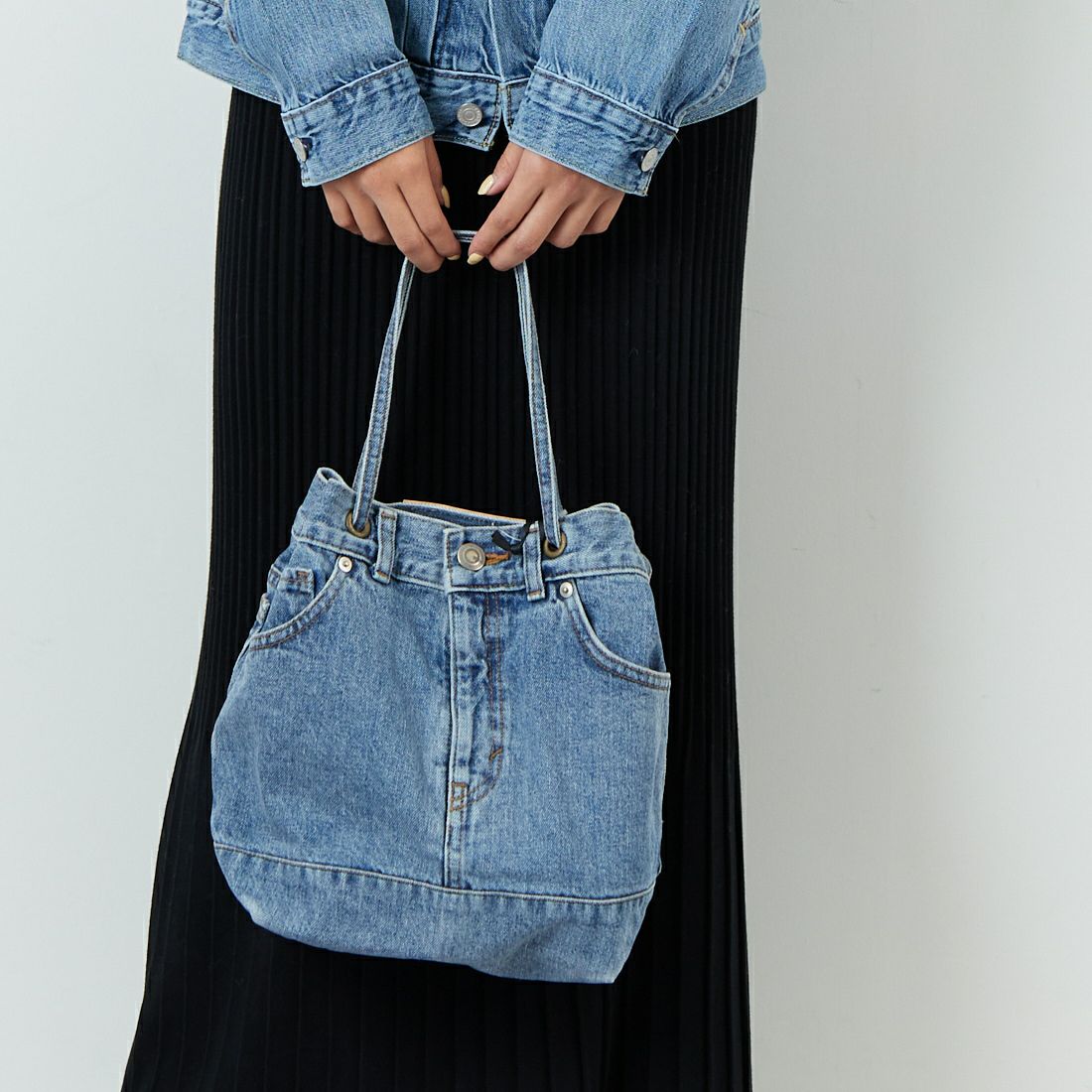 SOMETHING [サムシング] ドローストリングバッグ [SAK001] 94 L.BLUE