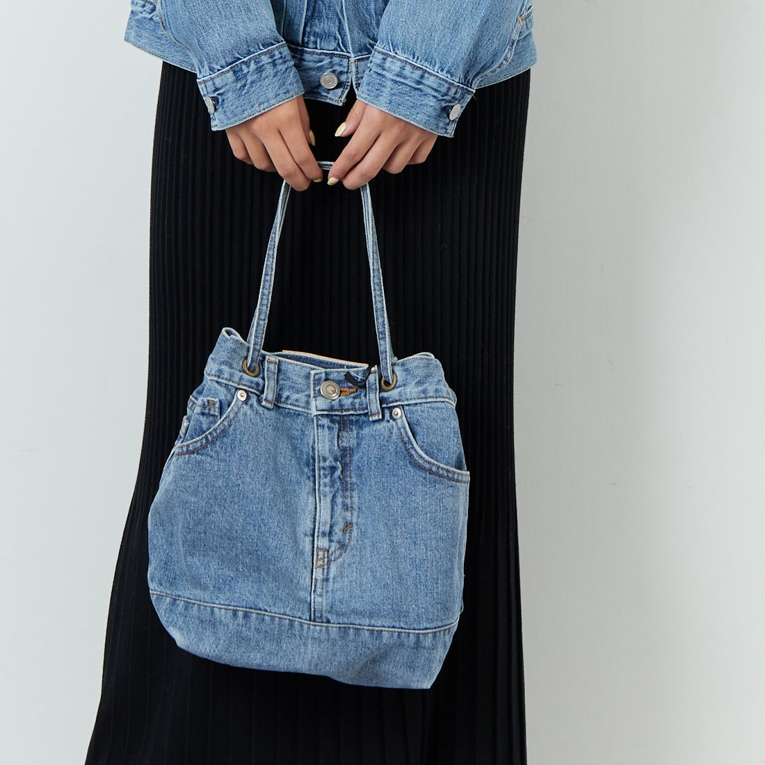 SOMETHING [サムシング] ドローストリングバッグ [SAK001] 94 L.BLUE