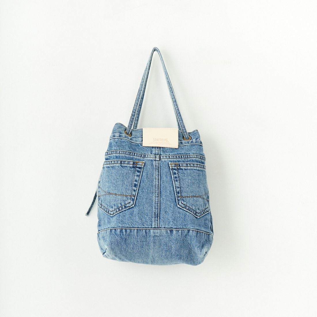 SOMETHING [サムシング] ドローストリングバッグ [SAK001] 94 L.BLUE