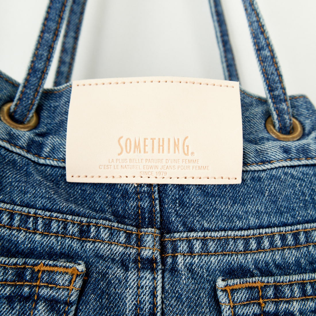 SOMETHING [サムシング] ドローストリングバッグ [SAK001] 92 M.BLUE