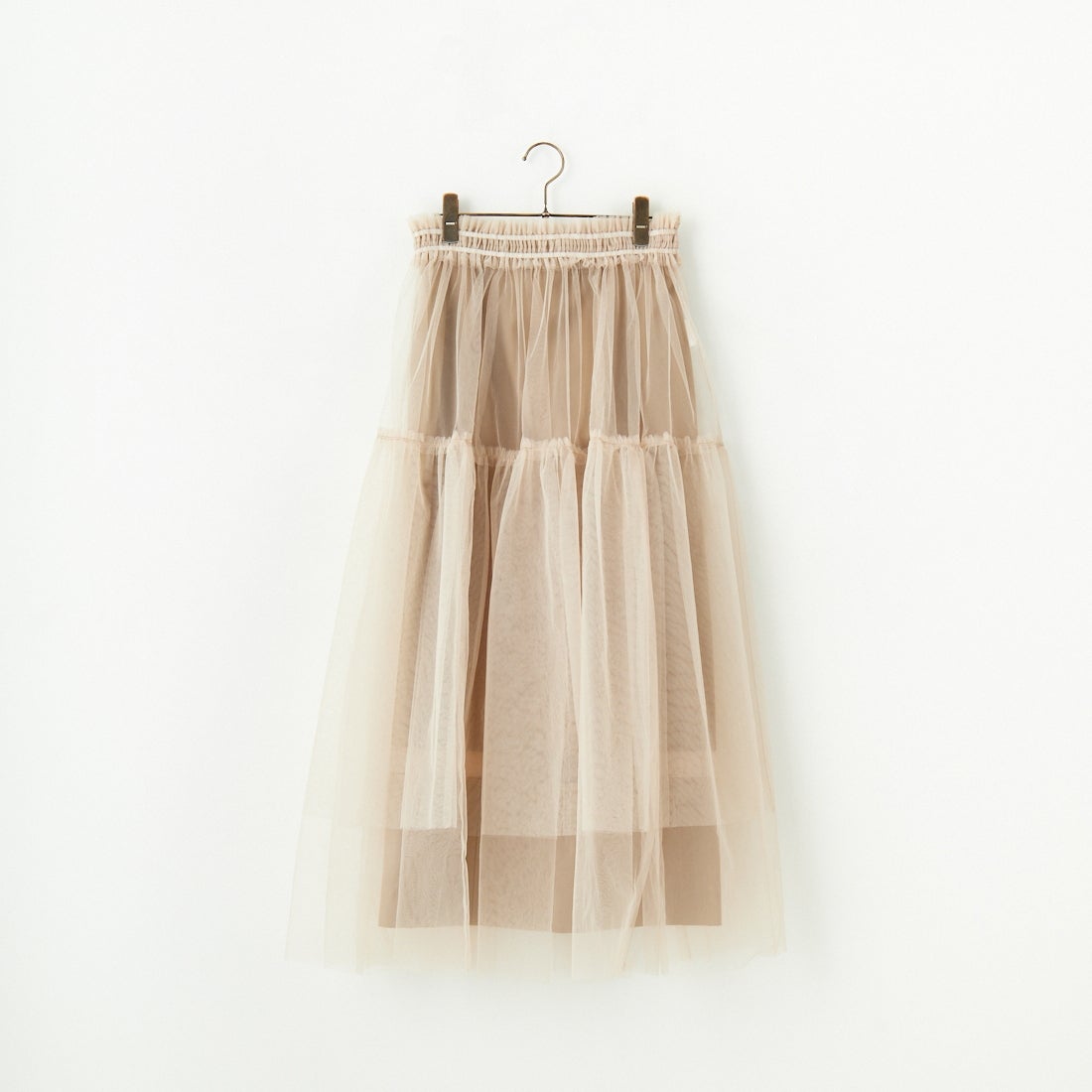 MAISON SPECIAL [メゾンスペシャル] レイヤードAラインスカート [21251516001] BGE