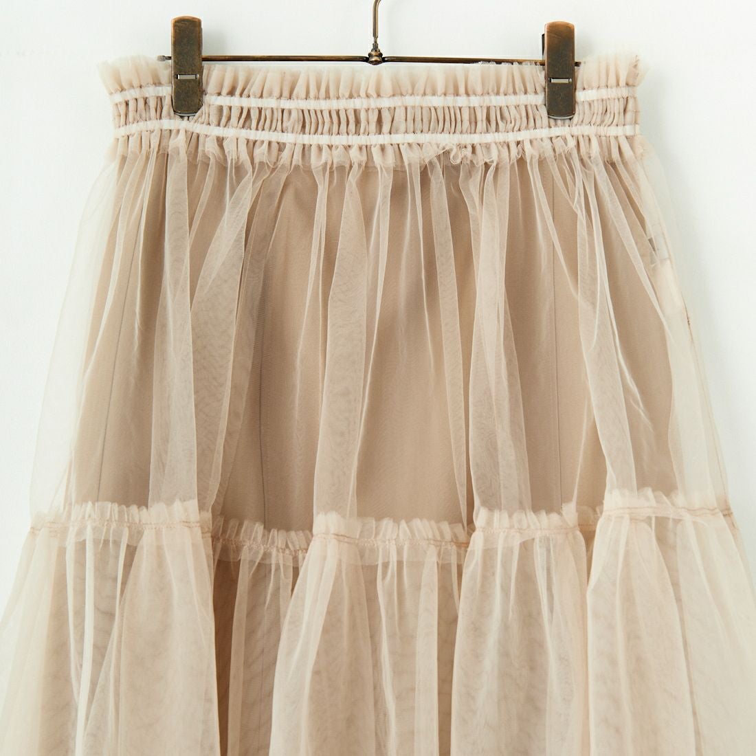 MAISON SPECIAL [メゾンスペシャル] レイヤードAラインスカート [21251516001] BGE