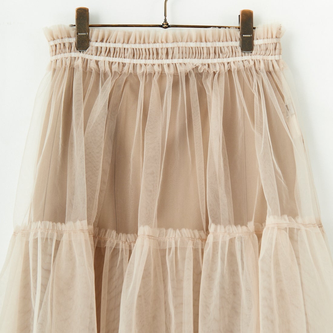 MAISON SPECIAL [メゾンスペシャル] レイヤードAラインスカート [21251516001] BGE