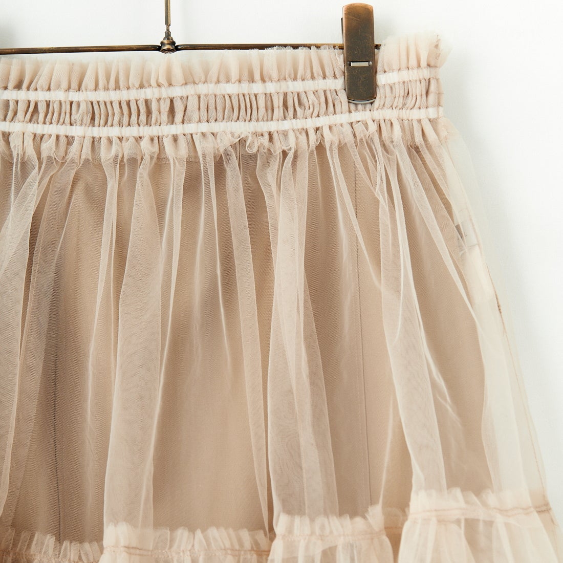 MAISON SPECIAL [メゾンスペシャル] レイヤードAラインスカート [21251516001] BGE