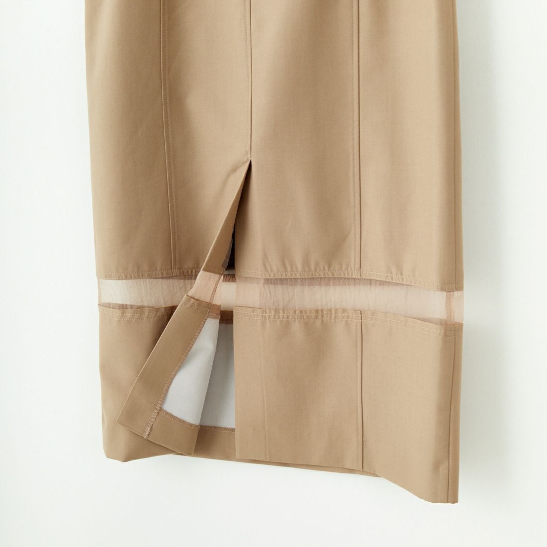 MAISON SPECIAL [メゾンスペシャル] レイヤードAラインスカート [21251516001] BGE