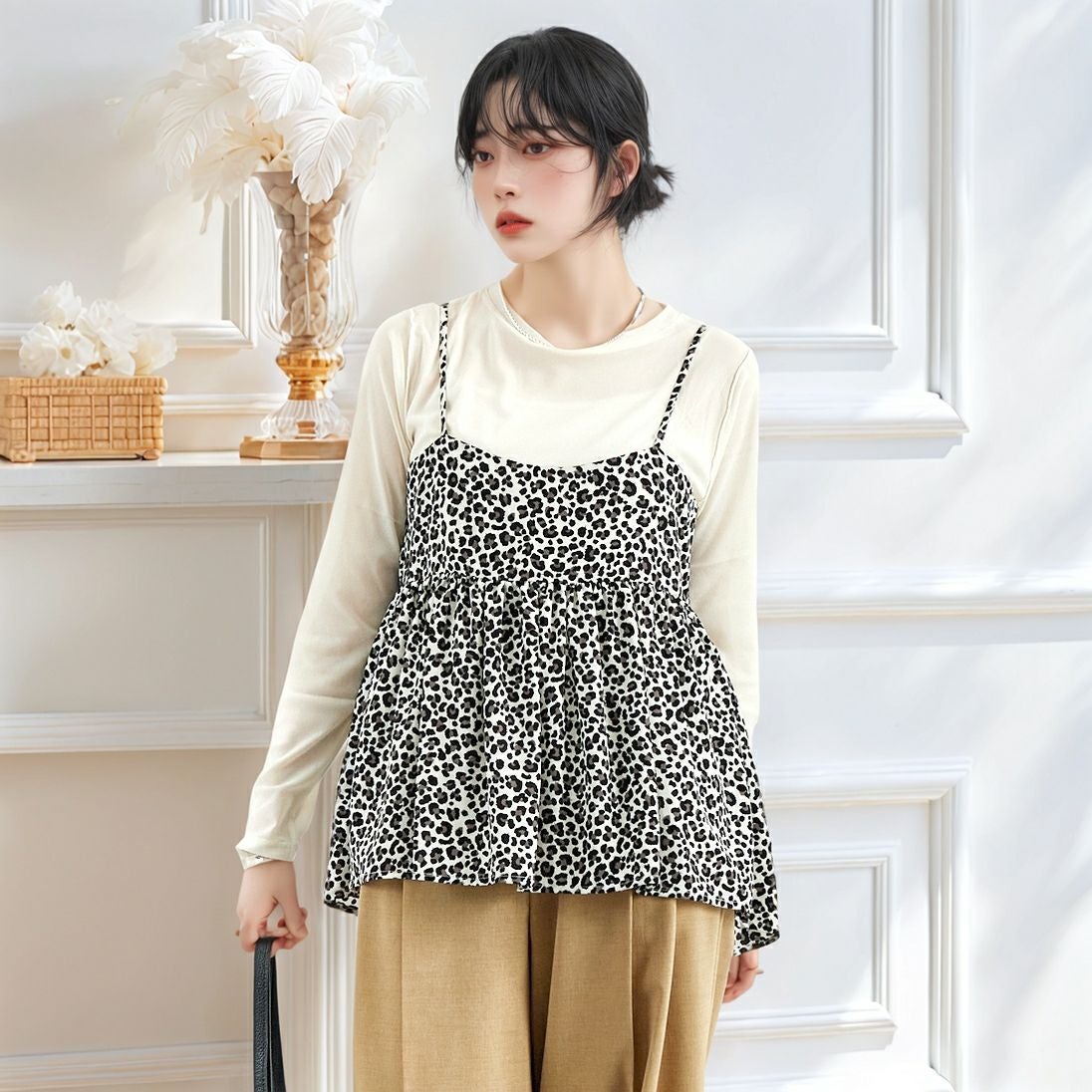 ｵﾌﾚｵﾊﾟｰﾄﾞ&&モデル身長：167cm 着用サイズ：F&&