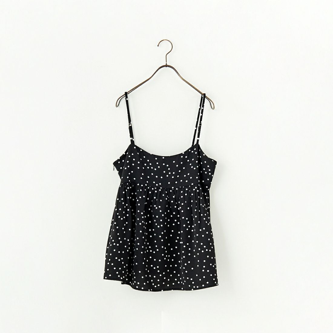 Jf Ready Made [ジェイエフレディメイド] 総柄キャミビスチェ [51285711] ﾌﾞﾗｯｸﾄﾞｯﾄ