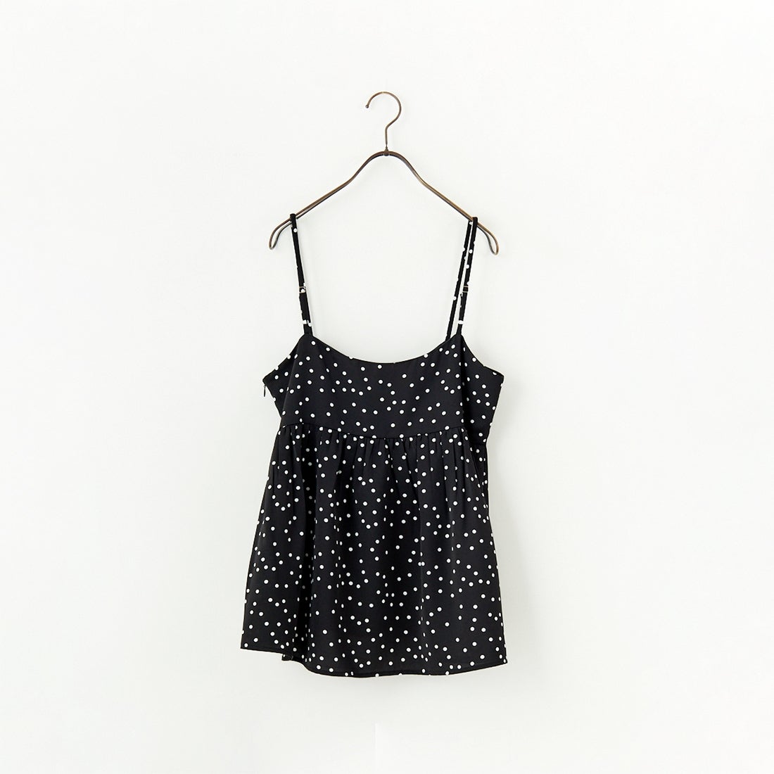 Jf Ready Made [ジェイエフレディメイド] 総柄キャミビスチェ [51285711] ﾌﾞﾗｯｸﾄﾞｯﾄ